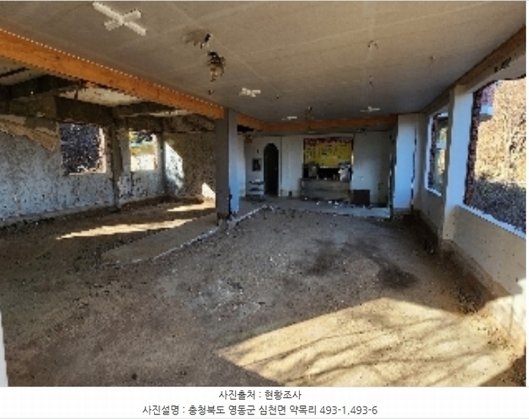 2024타경872 충청북도 영동군 심천면 약목리 493-1 근린시설 경매 이미지