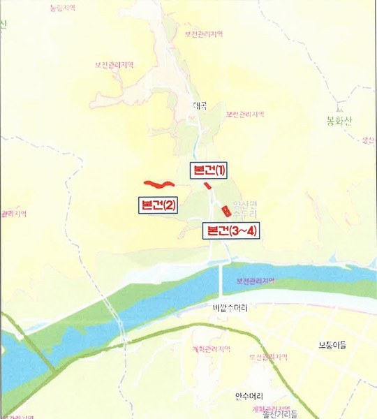 2024타경11452 충청북도 영동군 양산면 수두리 250-26 농지 경매 이미지