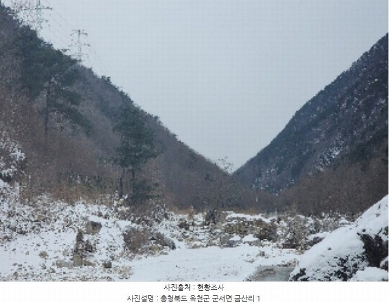 2024타경11636 충청북도 옥천군 군서면 금산리 1 농지 경매 이미지
