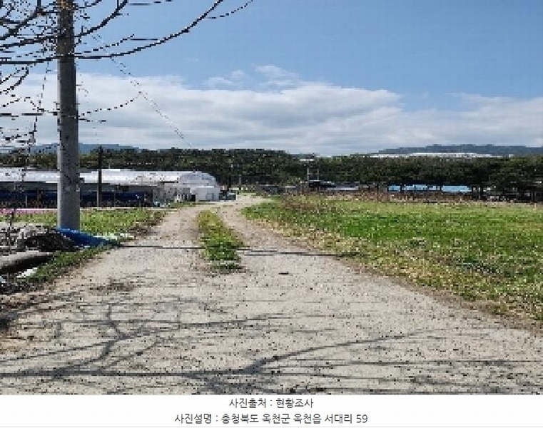 2025타경10128 충청북도 옥천군 옥천읍 서대리 59 과수원 경매 이미지