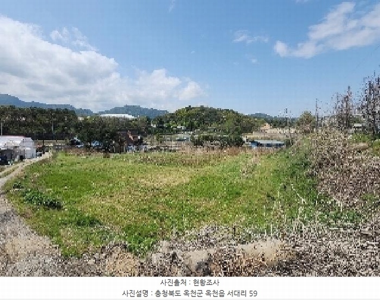 2025타경10128 충청북도 옥천군 옥천읍 서대리 59 과수원 경매 이미지
