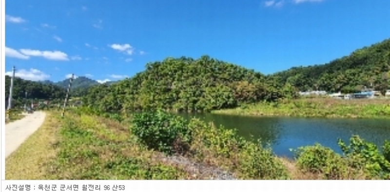 2022타경502 충청북도 옥천군 군서면 월전리 96 농지 경매 이미지