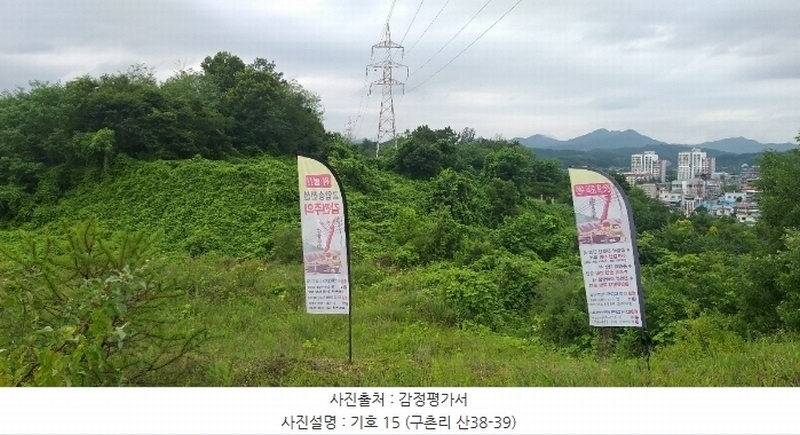 2024타경568 충청북도 영동군 용산면 구촌리 220-2 임야 경매 이미지
