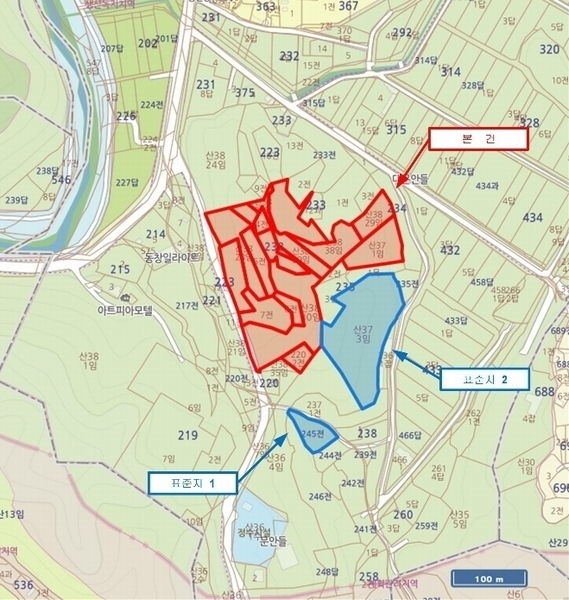 2024타경568 충청북도 영동군 용산면 구촌리 220-2 임야 경매 이미지