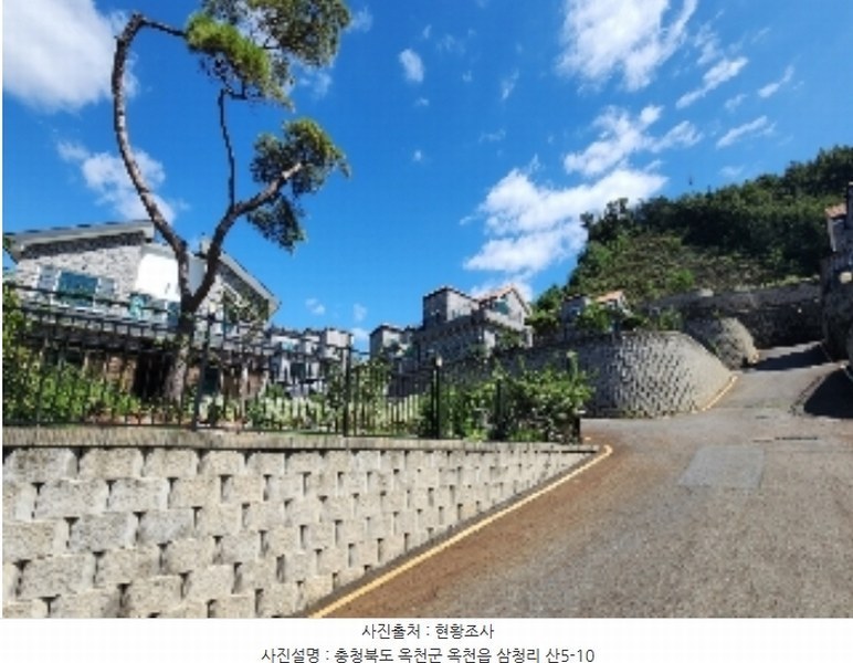 2024타경742 충청북도 옥천군 옥천읍 삼청리 산5-10 임야 경매 이미지
