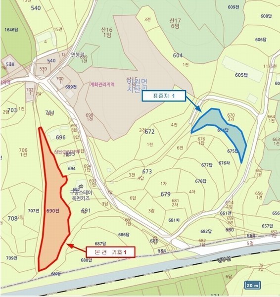 2024타경971 충청북도 옥천군 이원면 지탄리 690 농지 경매 이미지