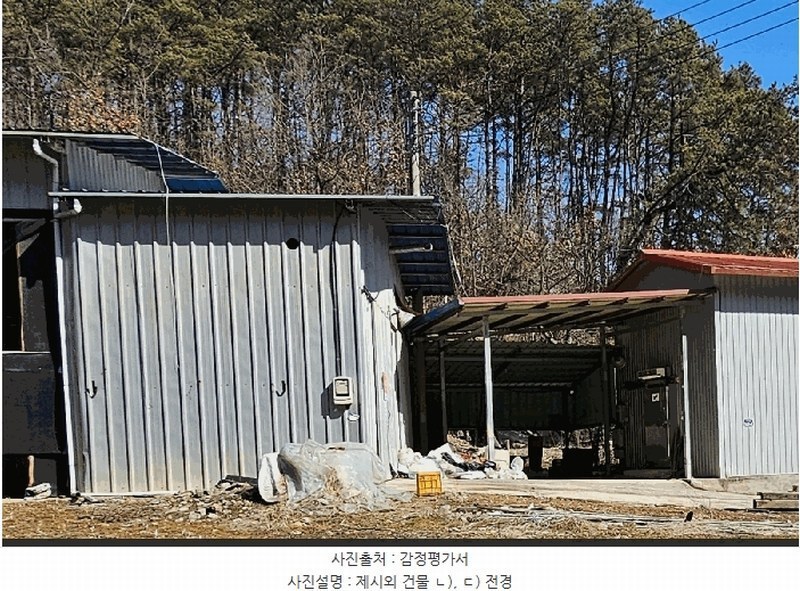 2024타경1011 충청북도 영동군 양강면 괴목리 756-1 창고 경매 이미지