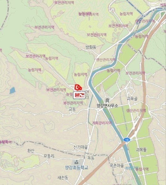 2024타경1011 충청북도 영동군 양강면 괴목리 756-1 창고 경매 이미지