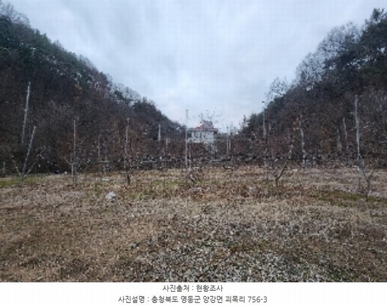 2024타경1011 충청북도 영동군 양강면 괴목리 756-1 창고 경매 이미지