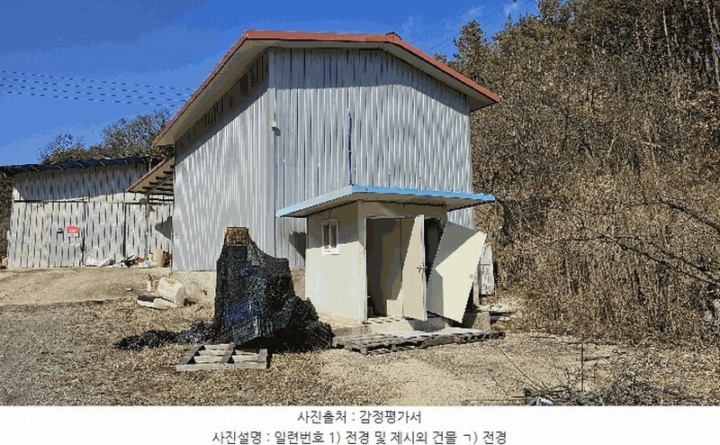 2024타경1011 충청북도 영동군 양강면 괴목리 756-1 창고 경매 이미지