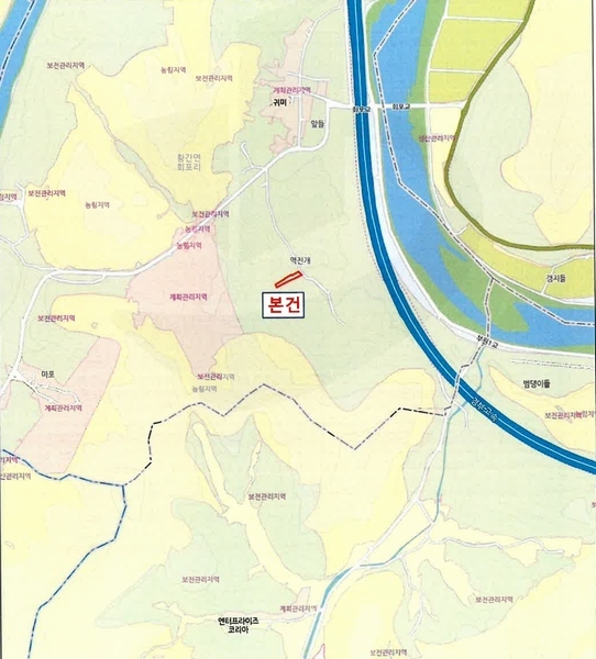 2024타경1042 충청북도 영동군 황간면 회포리 252-2 창고 경매 이미지
