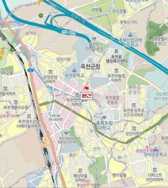 2024타경11629 충청북도 옥천군 옥천읍 문정리 464-12 대지 경매 이미지