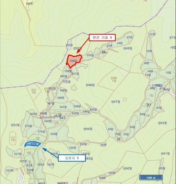 2024타경11674 충청북도 옥천군 이원면 수묵리 556 농지 경매 이미지