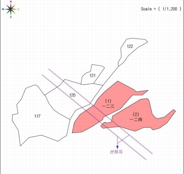 2025타경66 충청북도 옥천군 옥천읍 교동리 124 농지 경매 이미지
