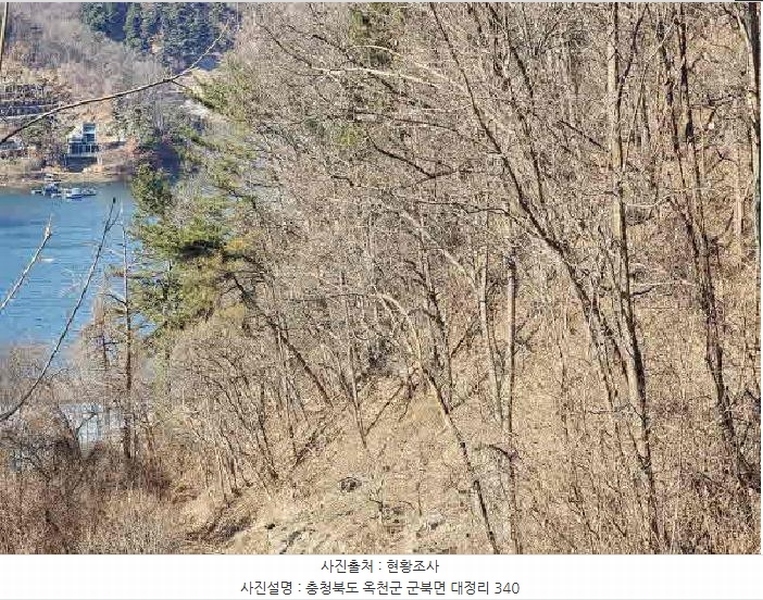 2025타경10036 충청북도 옥천군 군북면 대정리 340 농지 경매 이미지