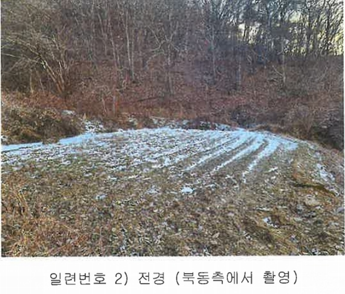 2025타경10036 충청북도 옥천군 군북면 대정리 340 농지 경매 이미지