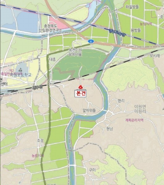 2025타경10188 충청북도 옥천군 이원면 이원리 595 주택 경매 이미지