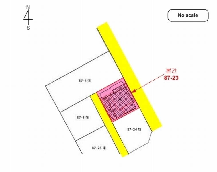 2024타경110586 대전광역시 동구 자양동 87-23 다가구(원룸등) 경매 이미지