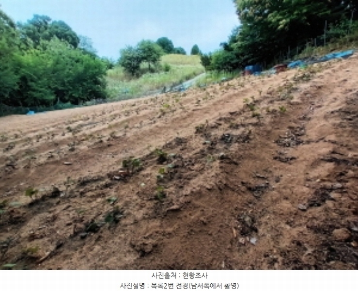 2024타경111817 충청남도 금산군 남일면 황풍리 331-1 농지 경매 이미지
