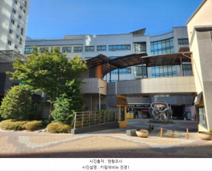 2024타경121531 세종특별자치시 보듬4로 9, 도램마을11단지 카림애비뉴1동 1층 1에프-114호 근린상가 경매 이미지