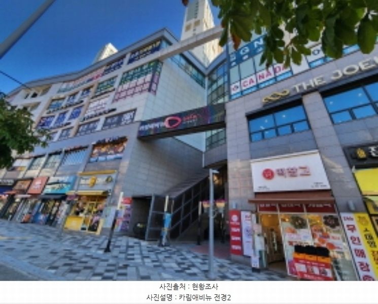 2024타경121531 세종특별자치시 보듬4로 9, 도램마을11단지 카림애비뉴1동 1층 1에프-114호 근린상가 경매 이미지