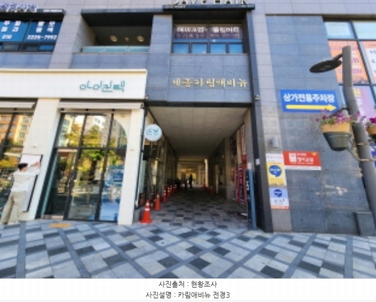 2024타경121531 세종특별자치시 보듬4로 9, 도램마을11단지 카림애비뉴1동 1층 1에프-114호 근린상가 경매 이미지