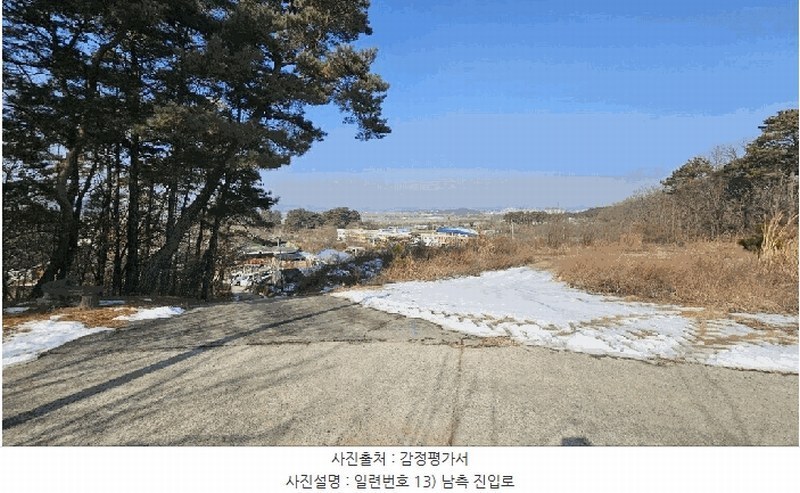 2025타경501726 세종특별자치시 연동면 내판리 1-4 임야 경매 이미지
