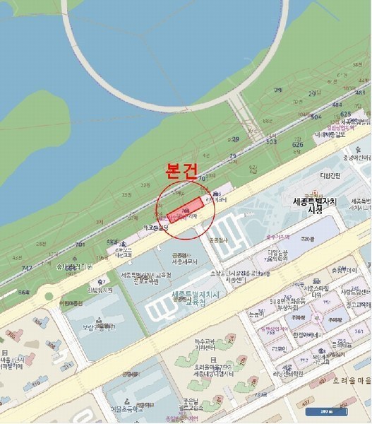 2025타경501800 세종특별자치시 시청대로 127, 강남프라자 지2층 비305호외1개호 근린상가 경매 이미지