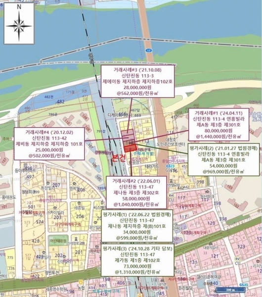 2025타경502107 대전광역시 대덕구 대덕대로1627번길 70대전광역시 대덕구 대덕대로1627○○○○, 연흥빌라 나동 지하층 101호연흥빌라○○ 다세대(빌라) 경매 이미지