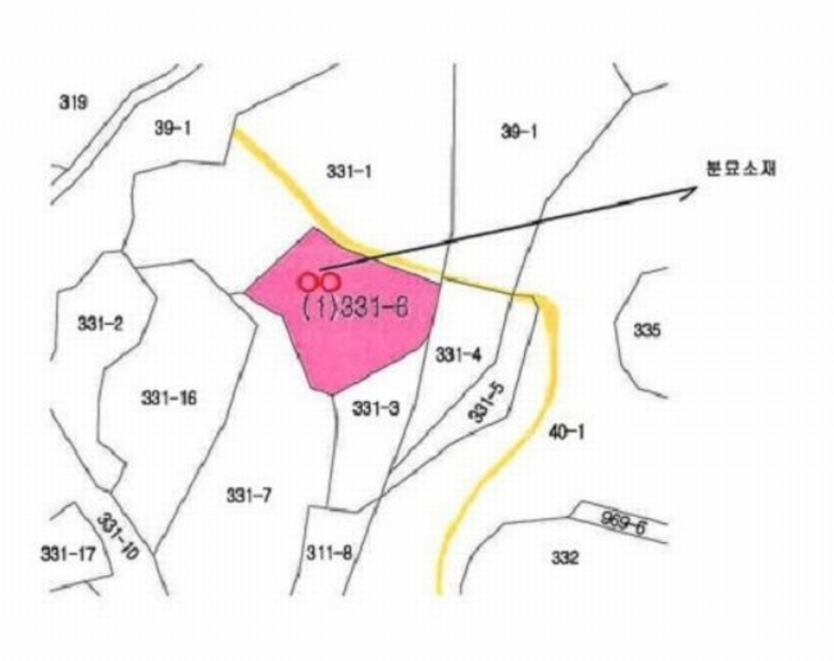 2024타경11917 충청남도 금산군 남일면 황풍리 331-6 농지 경매 이미지