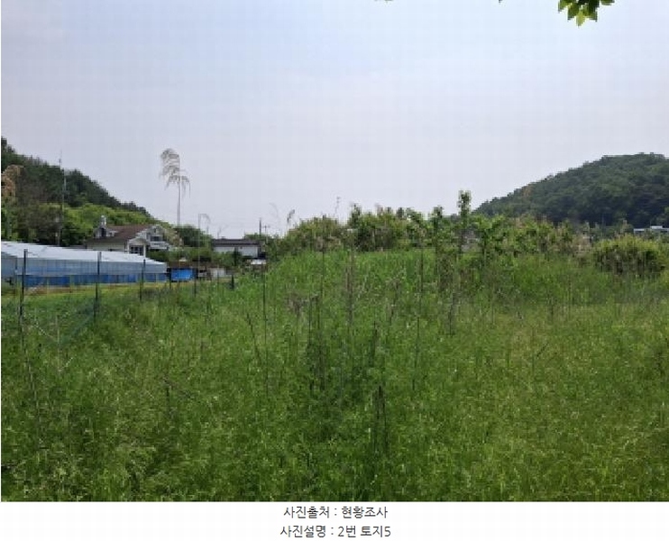 2025타경3539 대전광역시 동구 비룡동 71 농지 경매 이미지