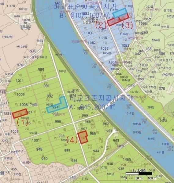 2025타경10534 경상북도 경주시 양남면 하서리 965-4 농지 경매 이미지