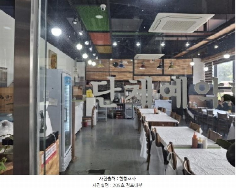2025타경3573 대전광역시 서구 도안동로11번길 62, 비전타워2 2층 205호 근린상가 경매 이미지