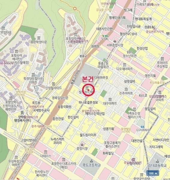 2025타경3765 경상북도 포항시 북구 중흥로241번길 42, 빌드원르헤브3차아파트 10층 1002호 아파트 경매 이미지