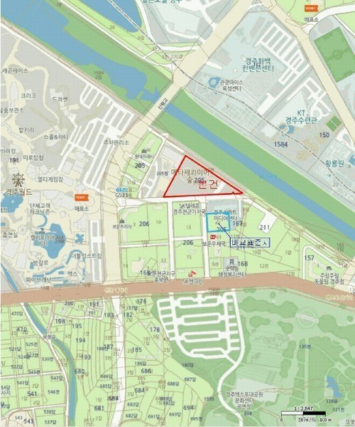 2025타경10557 경상북도 경주시 천군동 205-54 기타용지 경매 이미지