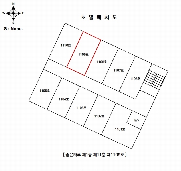 2025타경501780 대전광역시 서구 대덕대로167번길 43, 좋은하루 1동 11층 1109호 아파트[공급8평형] 경매 이미지