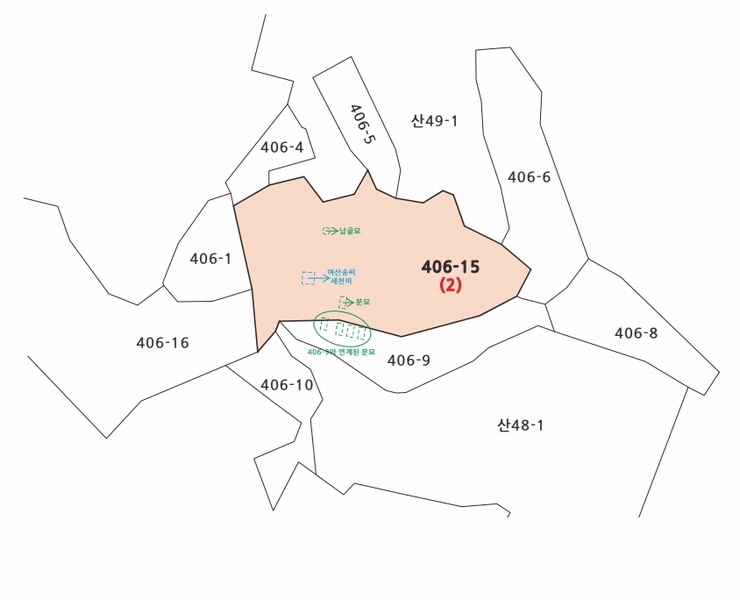 2025타경503154 충청남도 금산군 금성면 상가리 406-15 농지 경매 이미지