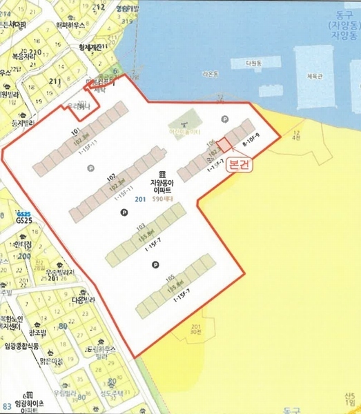 2025타경503342 대전광역시 동구 성동로 74, 동아아파트 106동 9층 906호 아파트[공급30평형] 경매 이미지