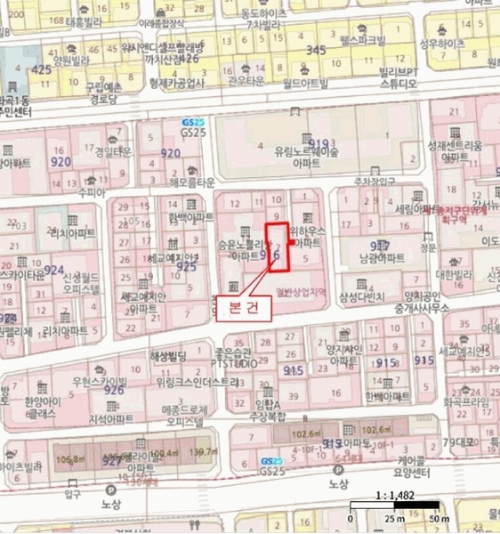 2025타경10589 서울특별시 강서구 화곡동 916-7 오피스텔 경매 이미지