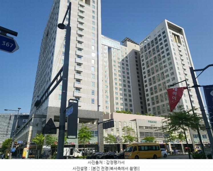 2024타경107283 세종특별자치시 갈매로 364, 푸르지오시티 9층 941호 오피스텔[계약15평형] 경매 이미지