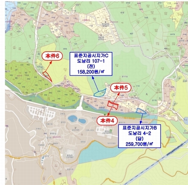 2024타경121500 세종특별자치시 금남면 도남리 84 농지 경매 이미지
