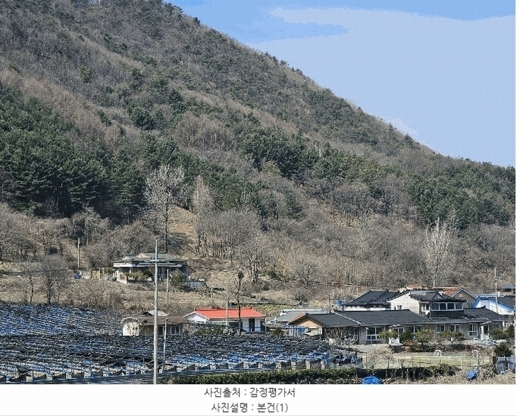 2025타경655 충청남도 금산군 진산면 묵산리 산77-1 임야 경매 이미지