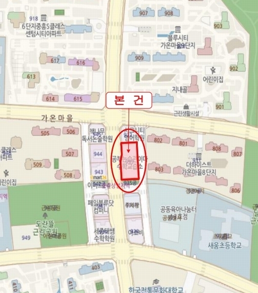 2025타경1535 세종특별자치시 다정중앙로 52, 페스티발2 1층 109호 근린상가 경매 이미지