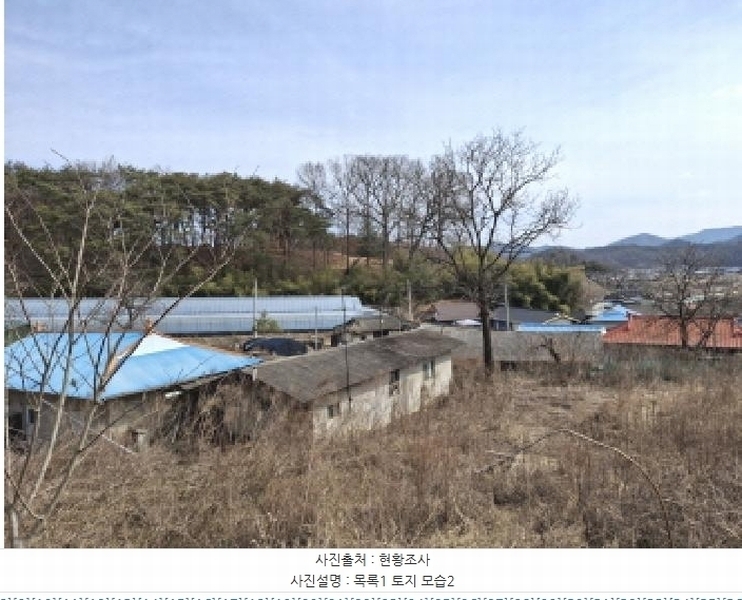 2025타경501844 대전광역시 서구 용촌동 465 대지 경매 이미지