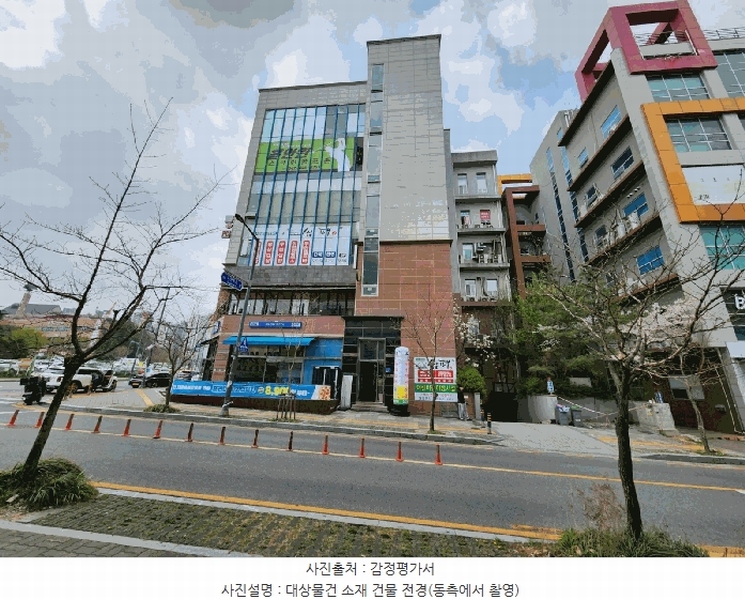 2025타경502167 대전광역시 서구 도안북로93번길 7, 목원빌딩 1층 102호 근린상가 경매 이미지