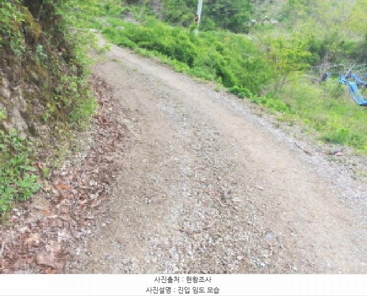 2025타경502272 충청남도 금산군 제원면 동곡리 617-1 도로 경매 이미지