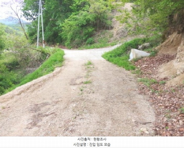 2025타경502272 충청남도 금산군 제원면 동곡리 617-1 도로 경매 이미지