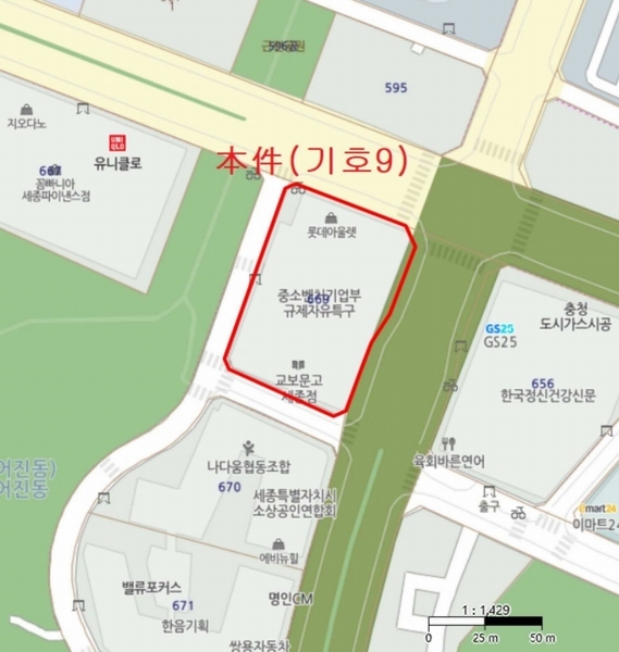 2024타경100862 세종특별자치시 갈매로 363, 세종파이낸스센터1 3층 315호 오피스텔 경매 이미지