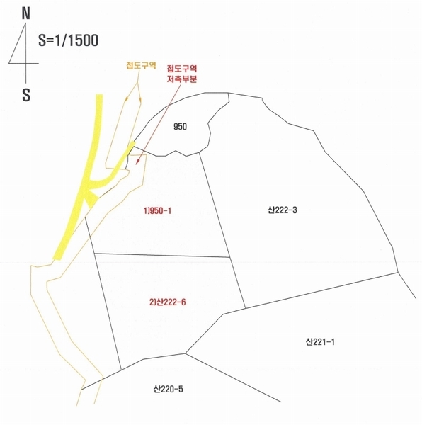 2025타경10650 경상북도 경주시 외동읍 석계리 950-1 임야 경매 이미지