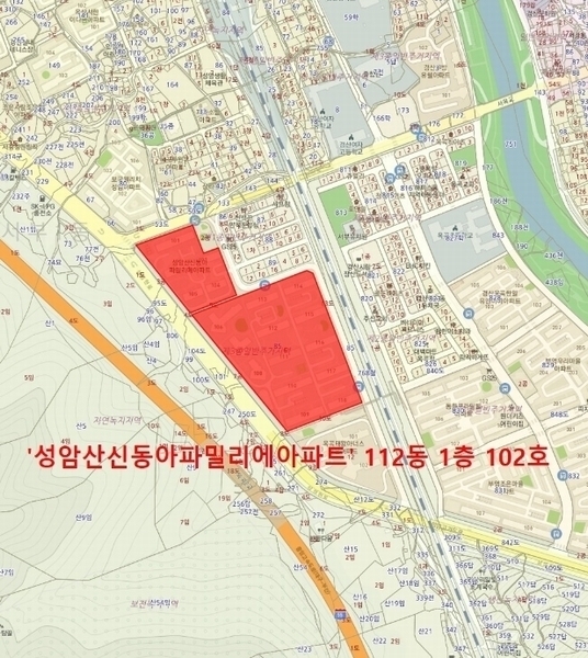 2024타경121326 경상북도 경산시 장산로4길 10, 성암산신동아파밀리에아파트 112동 1층 102호 아파트[공급46평형] 경매 이미지
